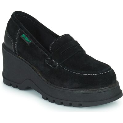 Μοκασσίνια Kickers KICK WILD Black 38 Μοκασσίνια Kickers KICK WILD Black 38
