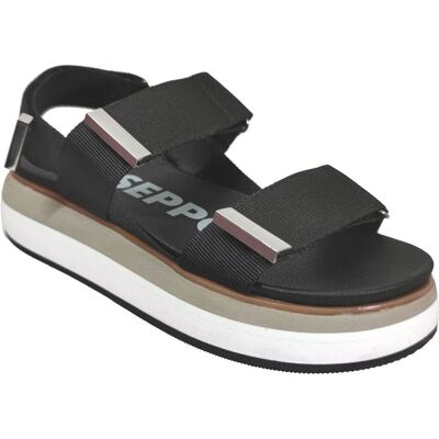 Σανδάλια με πλατφόρμα Gioseppo Martland Black 37 Σανδάλια με πλατφόρμα Gioseppo Martland Black 37