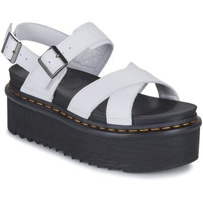 Σανδάλια με πλατφόρμα Dr. Martens VOSS II WHITE ATHENA Άσπρο 40 Σανδάλια με πλατφόρμα Dr. Martens VOSS II WHITE ATHENA Άσπρο 40