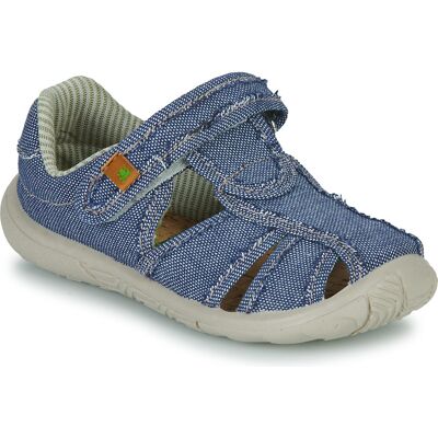 Σανδάλια χωρίς τακούνι El Naturalista NT74129-NAVY Μπλέ 34 Σανδάλια χωρίς τακούνι El Naturalista NT74129-NAVY Μπλέ 34