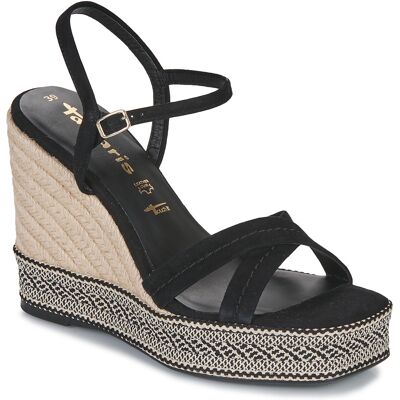 Σανδάλια με πλατφόρμα Tamaris 28363-001 Black 40 Σανδάλια με πλατφόρμα Tamaris 28363-001 Black 40