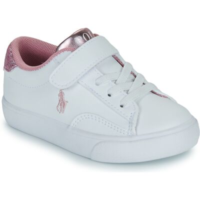 Xαμηλά Sneakers Polo Ralph Lauren THERON V PS Άσπρο 34 Xαμηλά Sneakers Polo Ralph Lauren THERON V PS Άσπρο 34