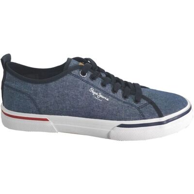 Xαμηλά Sneakers Pepe jeans Kenton smart Μπλέ 40 Xαμηλά Sneakers Pepe jeans Kenton smart Μπλέ 40