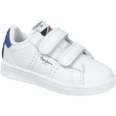 Xαμηλά Sneakers Pepe jeans Player basic bk Άσπρο 27 Xαμηλά Sneakers Pepe jeans Player basic bk Άσπρο 27