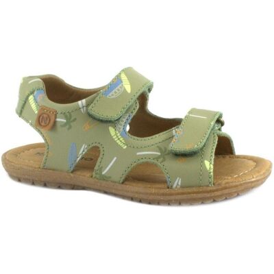 Σανδάλια χωρίς τακούνι Naturino NAT-E23-502430-ST-b Green 32 Σανδάλια χωρίς τακούνι Naturino NAT-E23-502430-ST-b Green 32