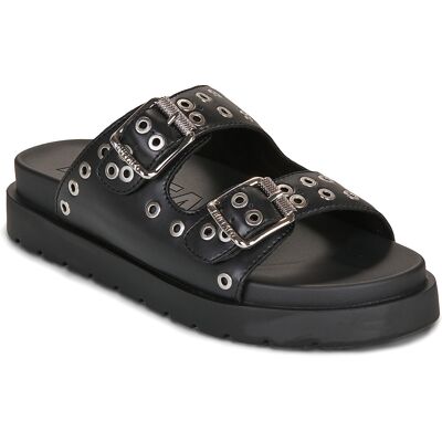 Σανδάλια χωρίς τακούνι Buffalo EVE ARI Black 38 Σανδάλια χωρίς τακούνι Buffalo EVE ARI Black 38