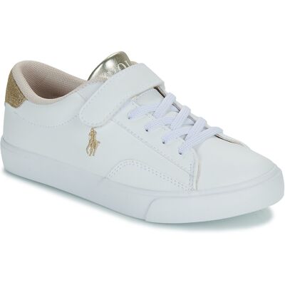Xαμηλά Sneakers Polo Ralph Lauren THERON V PS Άσπρο 34 Xαμηλά Sneakers Polo Ralph Lauren THERON V PS Άσπρο 34