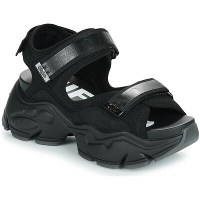 Σανδάλια με πλατφόρμα Buffalo BINARY 0 Black 40 Σανδάλια με πλατφόρμα Buffalo BINARY 0 Black 40