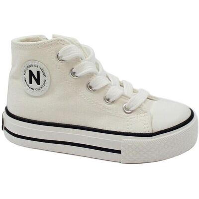 Ψηλά Sneakers Naturino NAT-E24-18270-WH-a Άσπρο 32 Ψηλά Sneakers Naturino NAT-E24-18270-WH-a Άσπρο 32