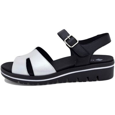 Σανδάλια με πλατφόρμα Piesanto 230775 Silver 37 Σανδάλια με πλατφόρμα Piesanto 230775 Silver 37