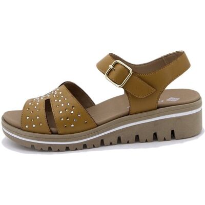 Σανδάλια με πλατφόρμα Piesanto 230776 Brown 37 Σανδάλια με πλατφόρμα Piesanto 230776 Brown 37