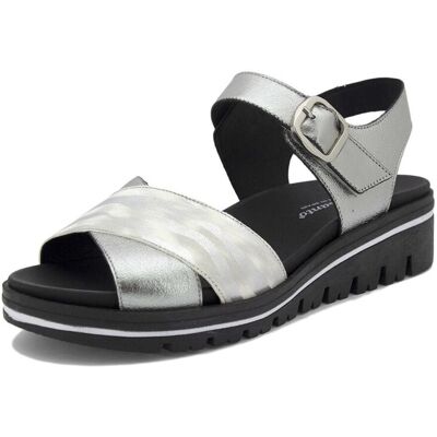 Σανδάλια με πλατφόρμα Piesanto 240778 Silver 37 Σανδάλια με πλατφόρμα Piesanto 240778 Silver 37