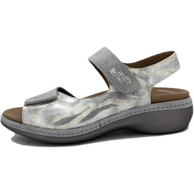Σανδάλια με πλατφόρμα Piesanto 240820 Silver 37 Σανδάλια με πλατφόρμα Piesanto 240820 Silver 37