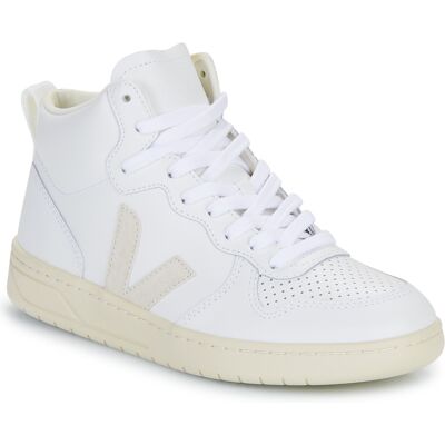 Ψηλά Sneakers Veja V-15 Άσπρο 38 Ψηλά Sneakers Veja V-15 Άσπρο 38