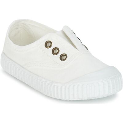 Xαμηλά Sneakers Victoria INGLESA LONA TINTADA Άσπρο 23 Xαμηλά Sneakers Victoria INGLESA LONA TINTADA Άσπρο 23