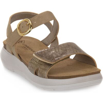 Σανδάλια με πλατφόρμα Lumberjack M0664 DALIDA Beige 39 Σανδάλια με πλατφόρμα Lumberjack M0664 DALIDA Beige 39