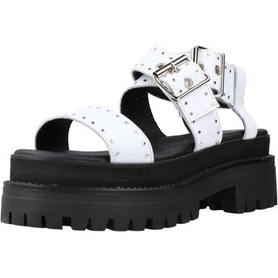 Σανδάλια με πλατφόρμα Yellow Stud Άσπρο 38 Σανδάλια με πλατφόρμα Yellow Stud Άσπρο 38
