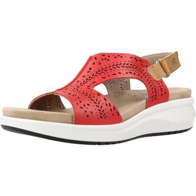 Σανδάλια με πλατφόρμα Fluchos F1481 Red 37 Σανδάλια με πλατφόρμα Fluchos F1481 Red 37