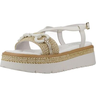 Σανδάλια με πλατφόρμα Stonefly Soles 4 Nappa Lth/raffia Άσπρο 40 Σανδάλια με πλατφόρμα Stonefly Soles 4 Nappa Lth/raffia Άσπρο 40