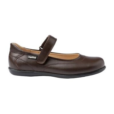 Παπούτσια Πόλης Angelitos 460 BAILARINA COLEGIAL Marrón Brown 40 Παπούτσια Πόλης Angelitos 460 BAILARINA COLEGIAL Marrón Brown 40