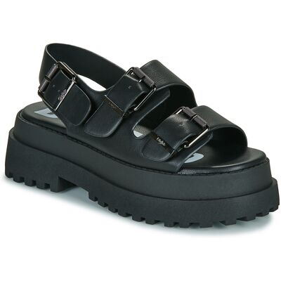 Σανδάλια με πλατφόρμα Buffalo PLUTO ARI Black 38 Σανδάλια με πλατφόρμα Buffalo PLUTO ARI Black 38