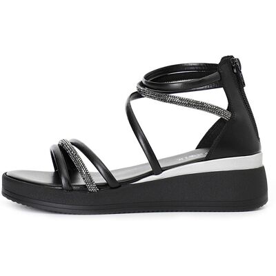 Σανδάλια με πλατφόρμα Café Noir C1XO9015 Black 38 Σανδάλια με πλατφόρμα Café Noir C1XO9015 Black 38