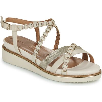 Σανδάλια με πλατφόρμα Tamaris 28207-418 Beige 40 Σανδάλια με πλατφόρμα Tamaris 28207-418 Beige 40