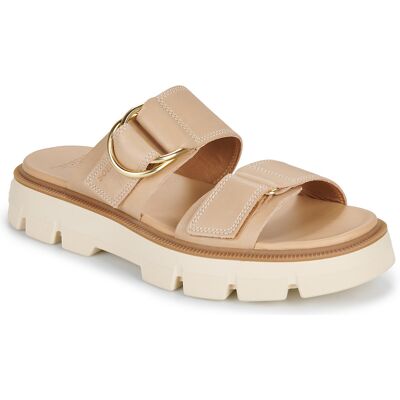 Σανδάλια με πλατφόρμα Sorel REIN CB SLIDE SANDAL Beige 38 Σανδάλια με πλατφόρμα Sorel REIN CB SLIDE SANDAL Beige 38