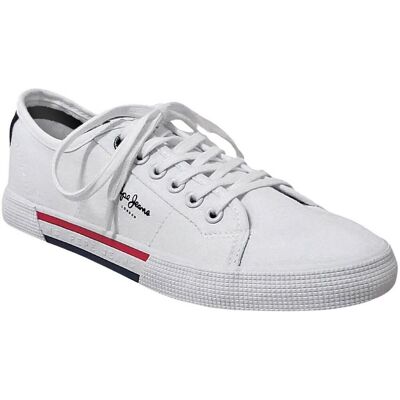 Xαμηλά Sneakers Pepe jeans Brady Men Άσπρο 41 Xαμηλά Sneakers Pepe jeans Brady Men Άσπρο 41
