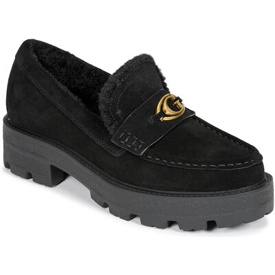 Μοκασσίνια Guess YANIKAY Black 35 Μοκασσίνια Guess YANIKAY Black 35