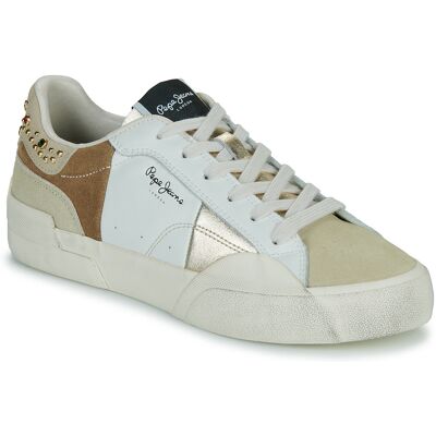 Xαμηλά Sneakers Pepe jeans MILAN CRYSTAL W Άσπρο 41 Xαμηλά Sneakers Pepe jeans MILAN CRYSTAL W Άσπρο 41