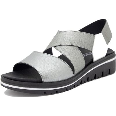 Σανδάλια με πλατφόρμα Piesanto 250787 Silver 37 Σανδάλια με πλατφόρμα Piesanto 250787 Silver 37