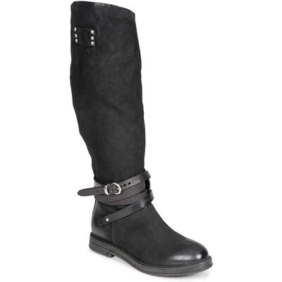 Μπότες χωρίς τακούνι Airstep / A.S.98 PAST HIGH Black 40 Μπότες χωρίς τακούνι Airstep / A.S.98 PAST HIGH Black 40