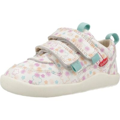 Xαμηλά Sneakers Kickers Kick Frapy Άσπρο 21 Xαμηλά Sneakers Kickers Kick Frapy Άσπρο 21