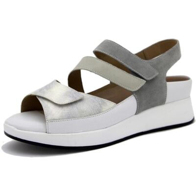 Σανδάλια με πλατφόρμα Piesanto 250423 Silver 37 Σανδάλια με πλατφόρμα Piesanto 250423 Silver 37
