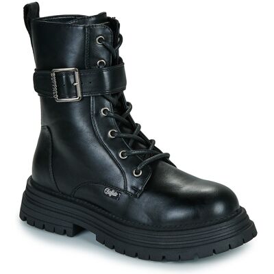 Μπότες Buffalo LENNOX LACE UP MID Black 38 Μπότες Buffalo LENNOX LACE UP MID Black 38
