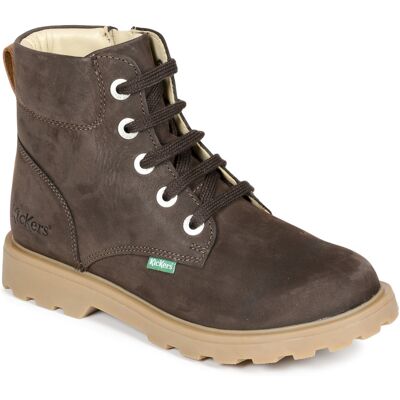 Μπότες Kickers KICK BLUCK Brown 32 Μπότες Kickers KICK BLUCK Brown 32
