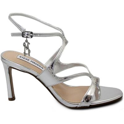 Σανδάλια με τακούνι Steve Madden STE-E25-GRACIA-SI Silver 35 1/2 Σανδάλια με τακούνι Steve Madden STE-E25-GRACIA-SI Silver 35 1/2