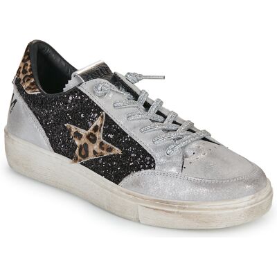 Xαμηλά Sneakers Cetti C-1400-SRA-EXP-INV26-SATURNO-GLITTER-SILVER Silver 41 Xαμηλά Sneakers Cetti C-1400-SRA-EXP-INV26-SATURNO-GLITTER-SILVER Silver 41