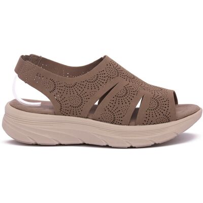 Σανδάλια με πλατφόρμα Grunland TAUPE F6SAVA Beige 37 Σανδάλια με πλατφόρμα Grunland TAUPE F6SAVA Beige 37