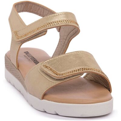 Σανδάλια με πλατφόρμα Valleverde PLATINO Beige 40 Σανδάλια με πλατφόρμα Valleverde PLATINO Beige 40