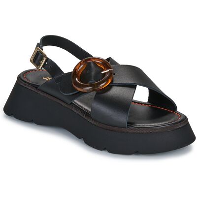 Σανδάλια με πλατφόρμα JB Martin ACACIA Black 40 Σανδάλια με πλατφόρμα JB Martin ACACIA Black 40