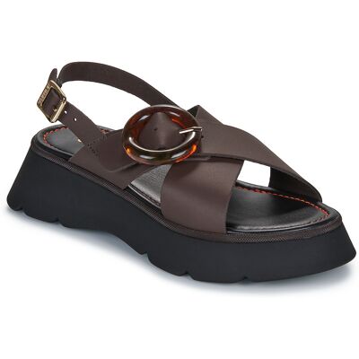 Σανδάλια με πλατφόρμα JB Martin ACACIA Brown 40 Σανδάλια με πλατφόρμα JB Martin ACACIA Brown 40