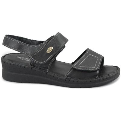 Σανδάλια με πλατφόρμα Grunland GRU-RRR-SA1777-NE Black 37 Σανδάλια με πλατφόρμα Grunland GRU-RRR-SA1777-NE Black 37