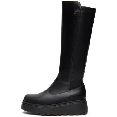 Μπότες χωρίς τακούνι NeroGiardini Guanto T.Nappa Gio 16 Eva Gorga 12 + Black 36 Μπότες χωρίς τακούνι NeroGiardini Guanto T.Nappa Gio 16 Eva Gorga 12 + Black 36