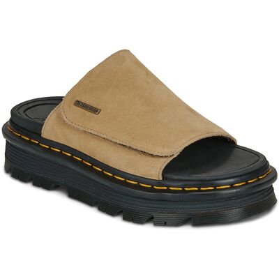 Mules Dr. Martens ZebZag Slide Savannah Tan EH Suede Beige 37 Mules Dr. Martens ZebZag Slide Savannah Tan EH Suede Beige 37