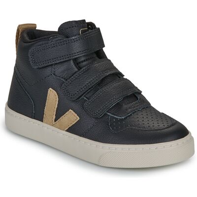 Ψηλά Sneakers Veja SMALL V-10 MID Black 28 Ψηλά Sneakers Veja SMALL V-10 MID Black 28