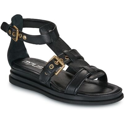 Σανδάλια με πλατφόρμα Mjus CORFU STRAP Black 40 Σανδάλια με πλατφόρμα Mjus CORFU STRAP Black 40