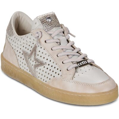 Xαμηλά Sneakers Cetti C-1400-SRA-V26-SIOUX-IVORY Άσπρο 37 Xαμηλά Sneakers Cetti C-1400-SRA-V26-SIOUX-IVORY Άσπρο 37