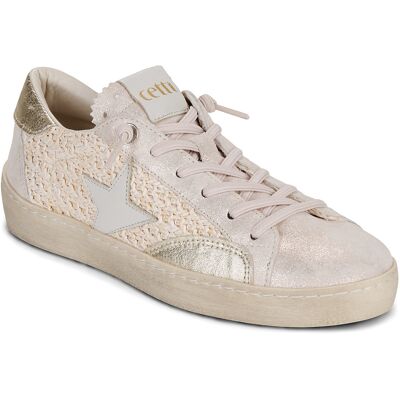 Xαμηλά Sneakers Cetti C-1342-SRA-V26-SATURNO-RAFIA-NATURAL Beige 40 Xαμηλά Sneakers Cetti C-1342-SRA-V26-SATURNO-RAFIA-NATURAL Beige 40
